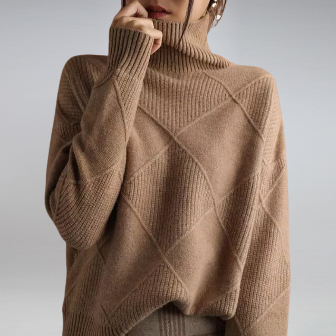 Nikki™ | Soft Cashmere Turtleneck