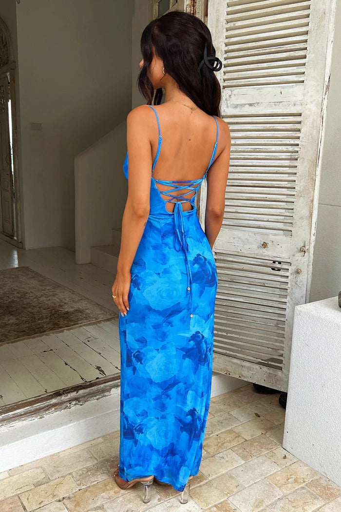 Ocean Blossom Maxi Dress™