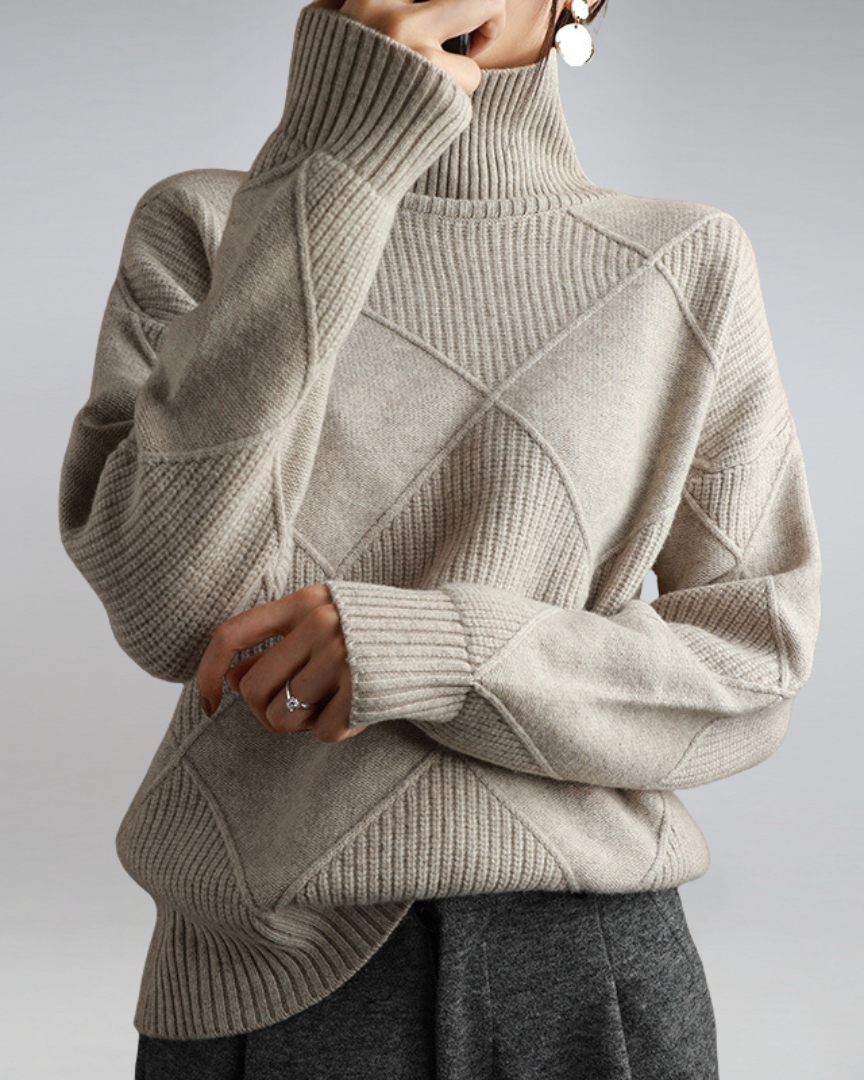 Nikki™ | Soft Cashmere Turtleneck