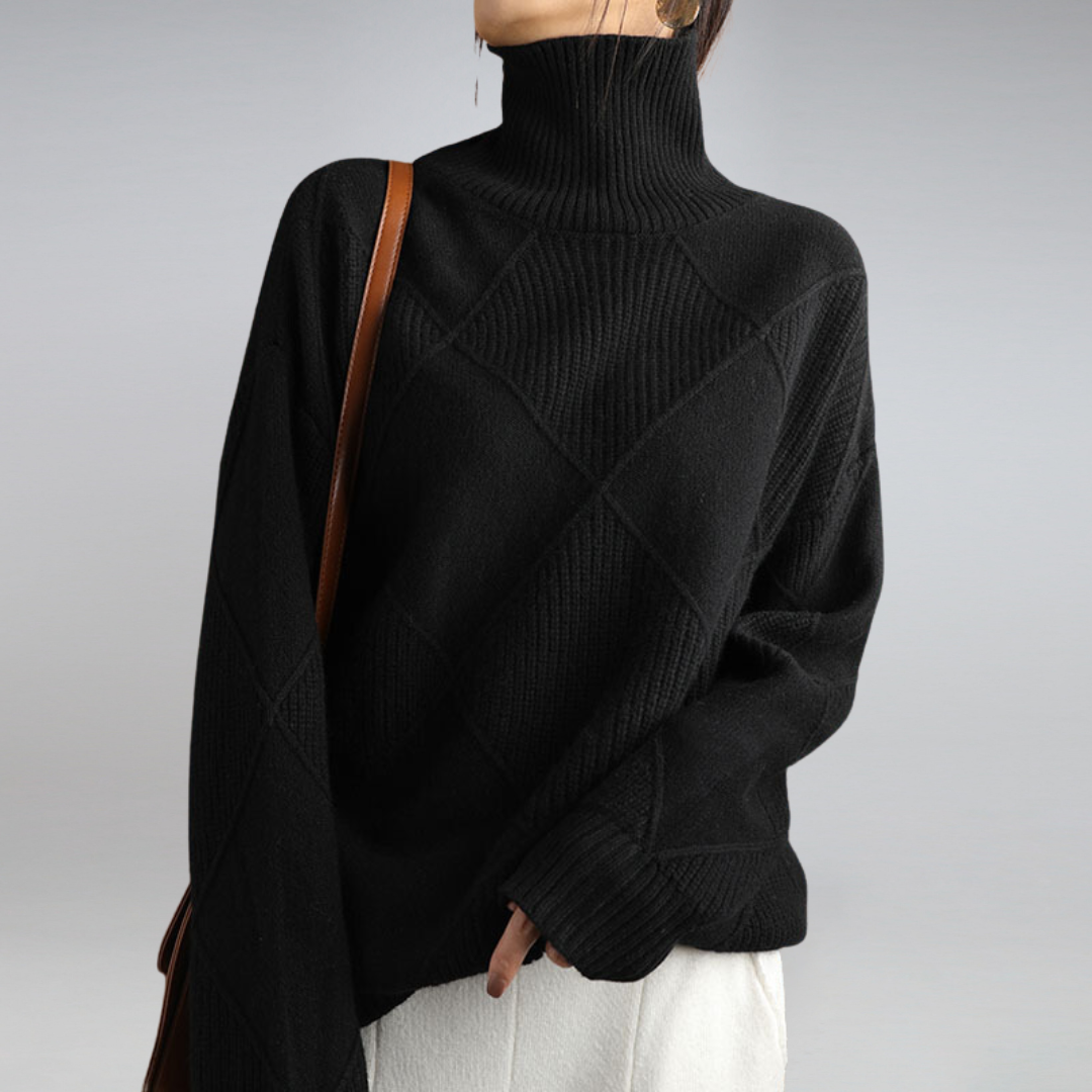 Nikki™ | Soft Cashmere Turtleneck