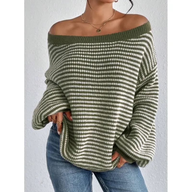 Susan™ | Cozy Striped Knit Sweater