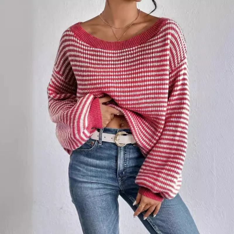 Susan™ | Cozy Striped Knit Sweater