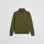 Damska dopasowana minimalistyczna golfowa bluzka