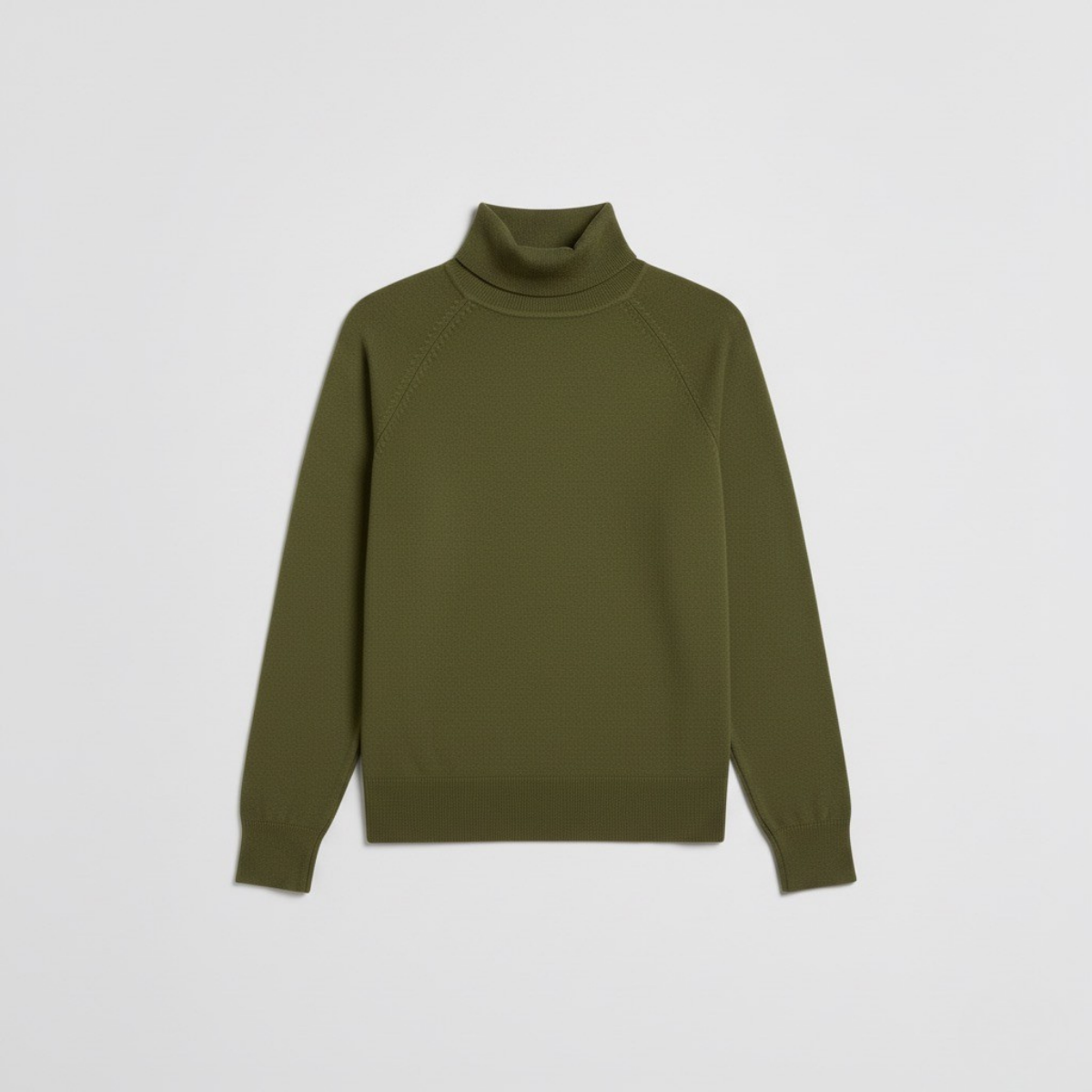 Damska dopasowana minimalistyczna golfowa bluzka