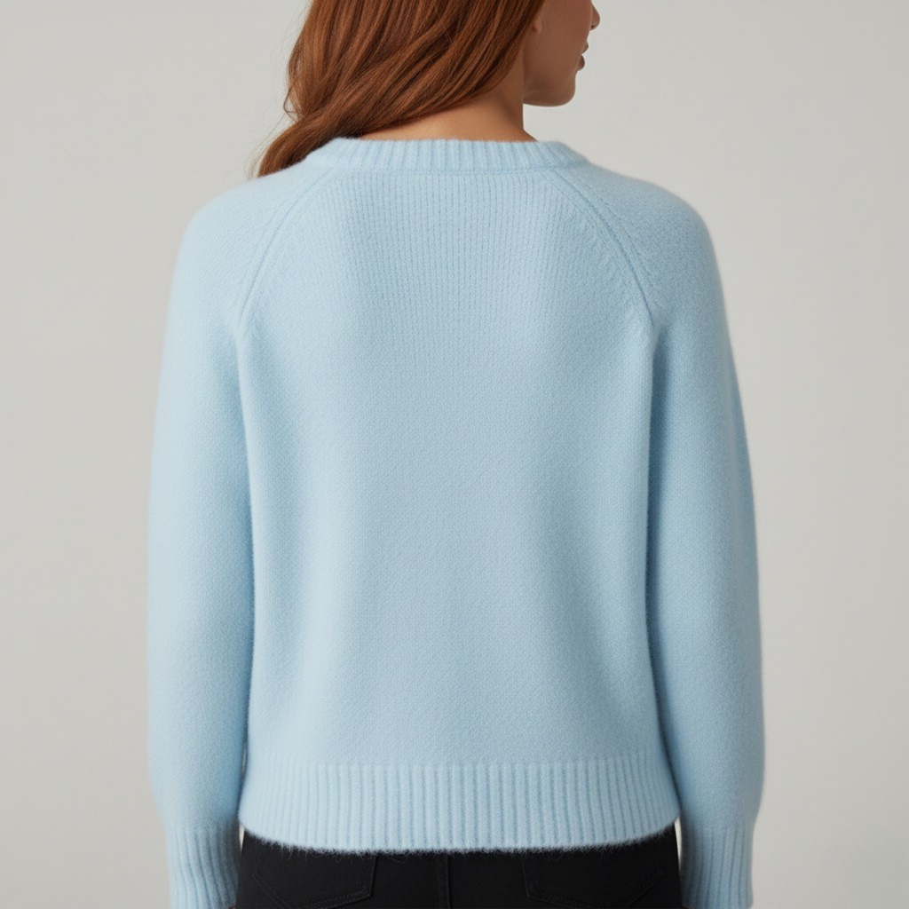 Damska swobodna klasyczna raglanowa bluzka