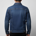 Męska klasyczna prosta zapinana kurtka