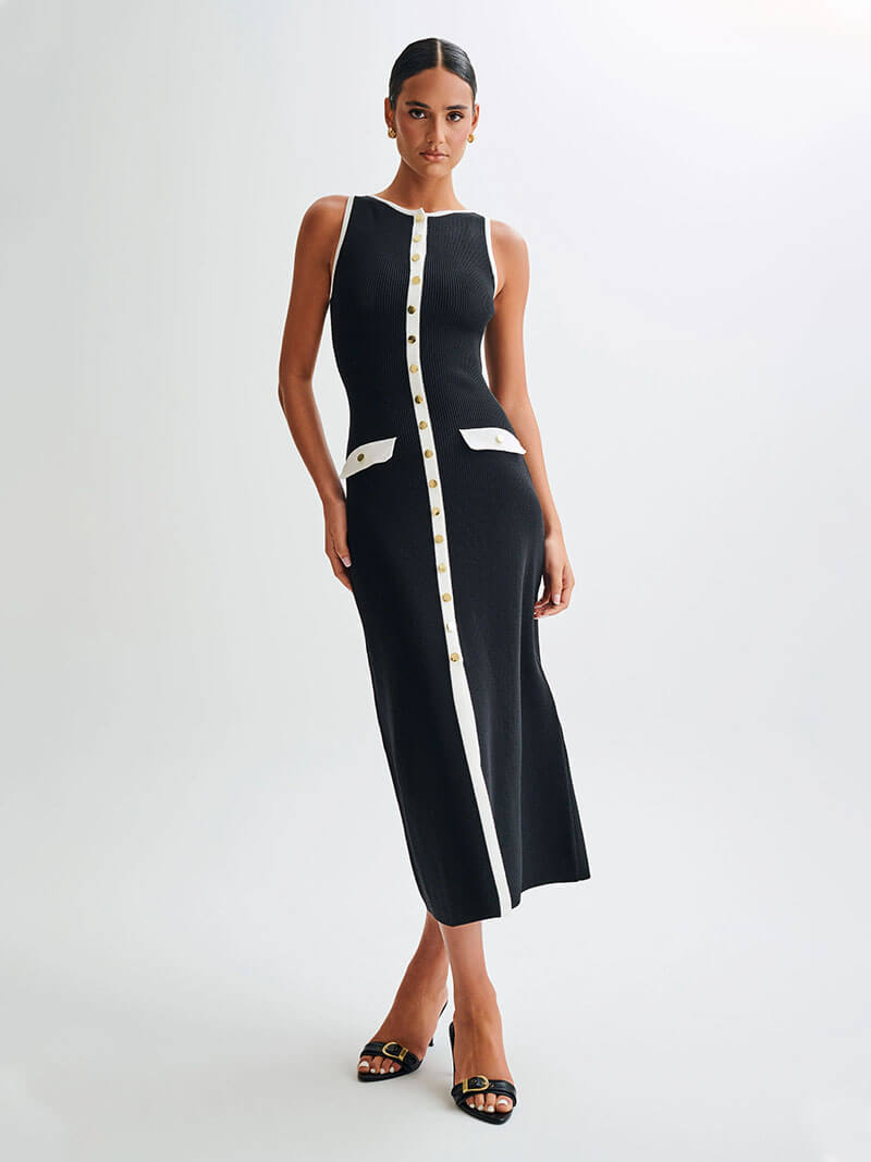 VIVA™ | Button Maxi Dress