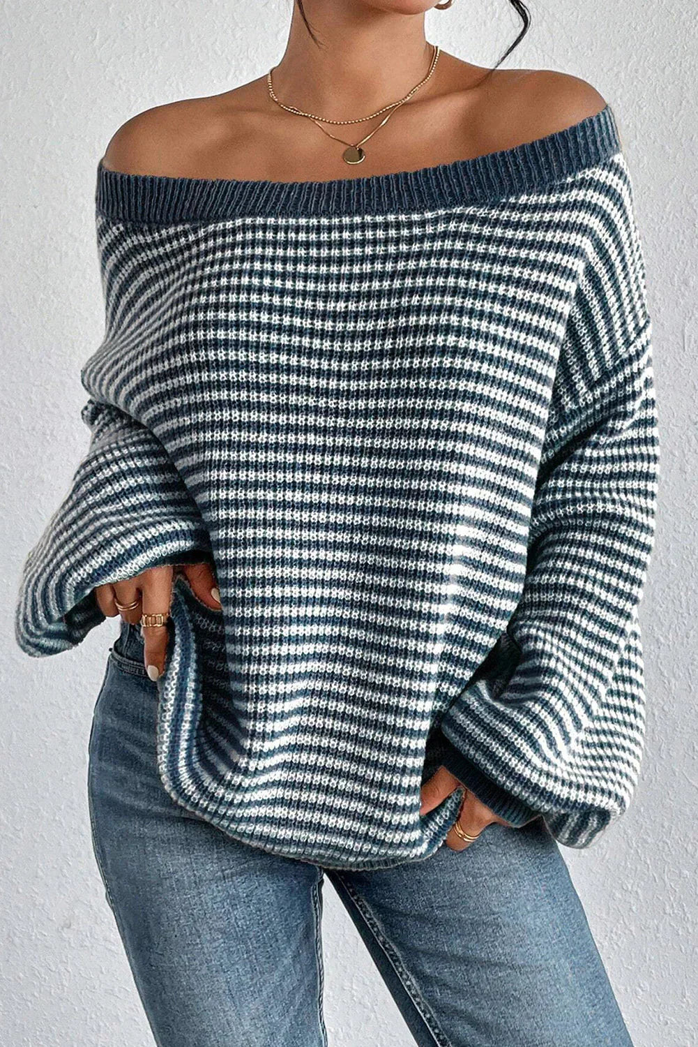 Susan™ | Cozy Striped Knit Sweater