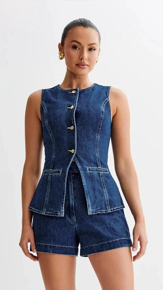 Chic Denim Ensemble™