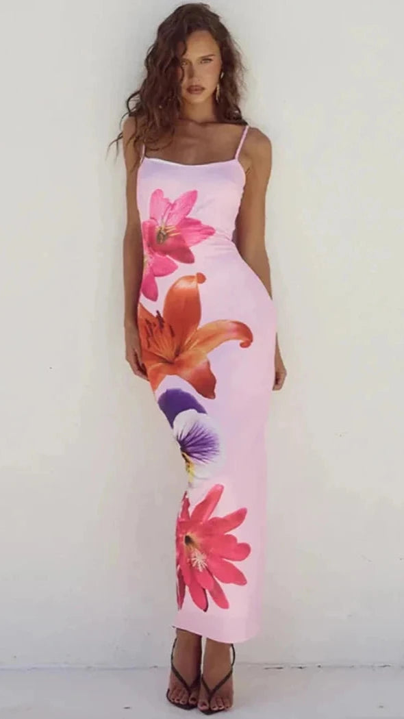 Floral Summer Midi Dress™